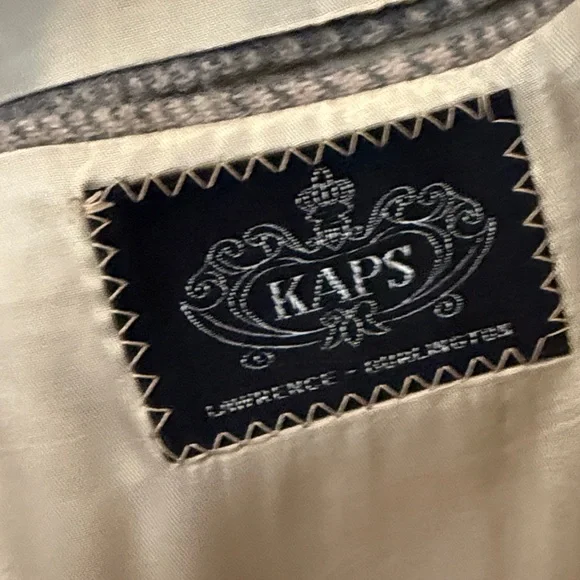 Ralph Lauren Beige Plaid Sport Coat Blazer - Picture 7 of 8